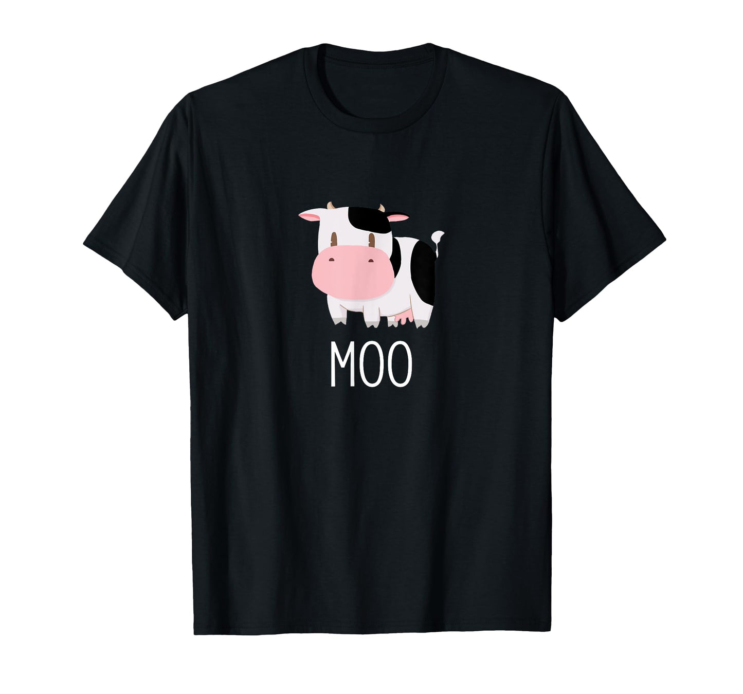 Cute Cow Moo Farm Animals Funny Farmer Cool Humor Novelty T-Shirt