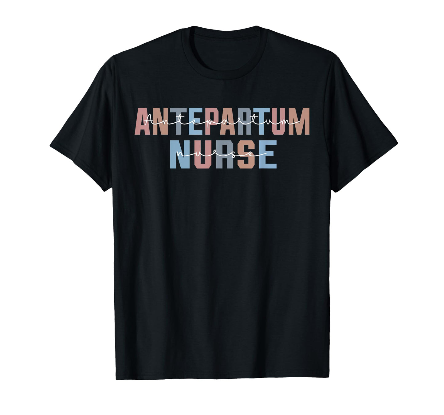 Antepartum Nurse OB/GYN Nurse Groovy T-Shirt