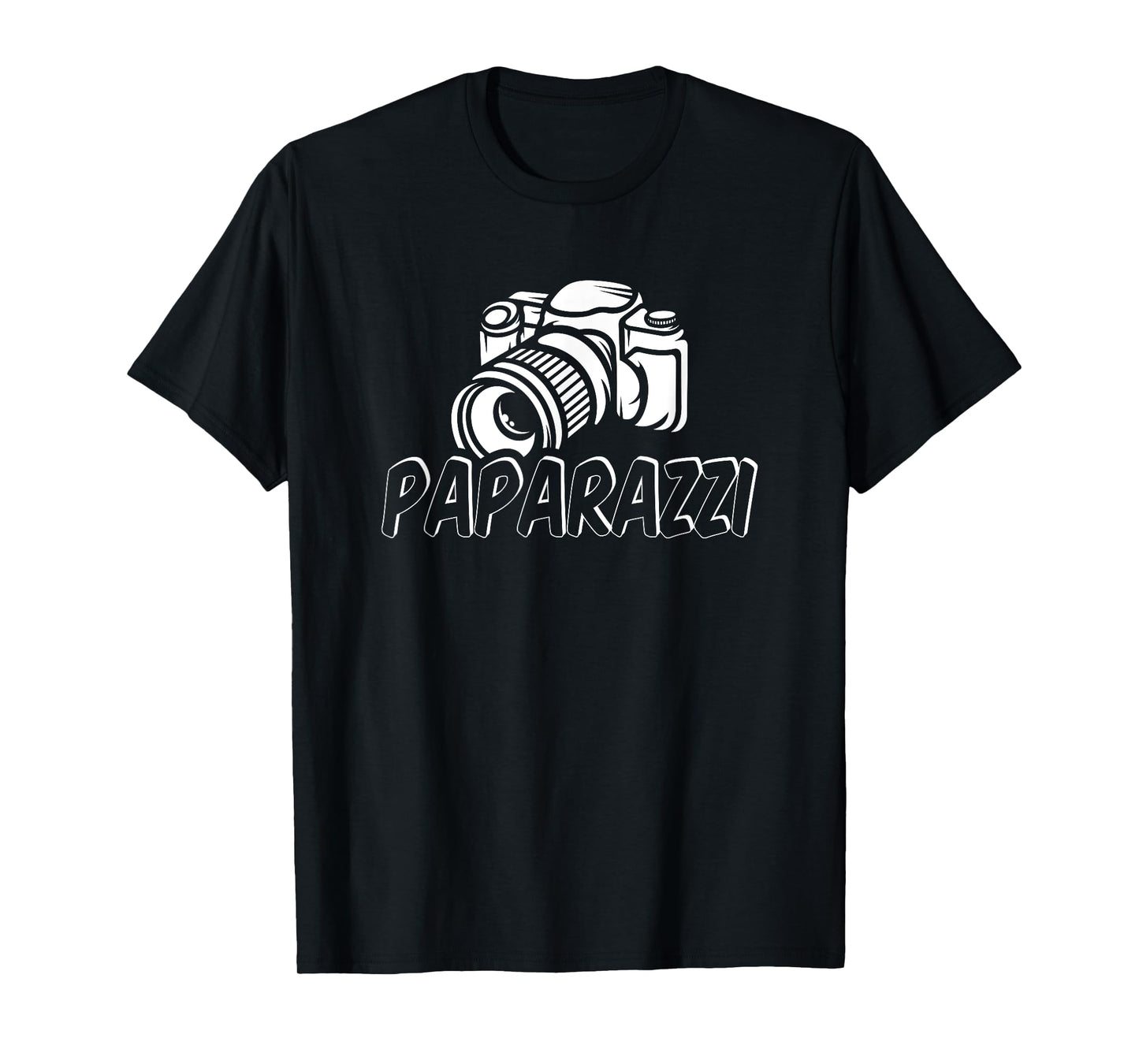 Paparazzi Funny Dad Photographer Retro Camera T-Shirt
