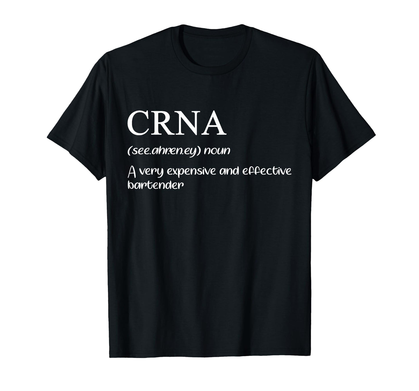 Anesthesia Doctor | Funny CRNA Definition | Anesthesiologist T-Shirt