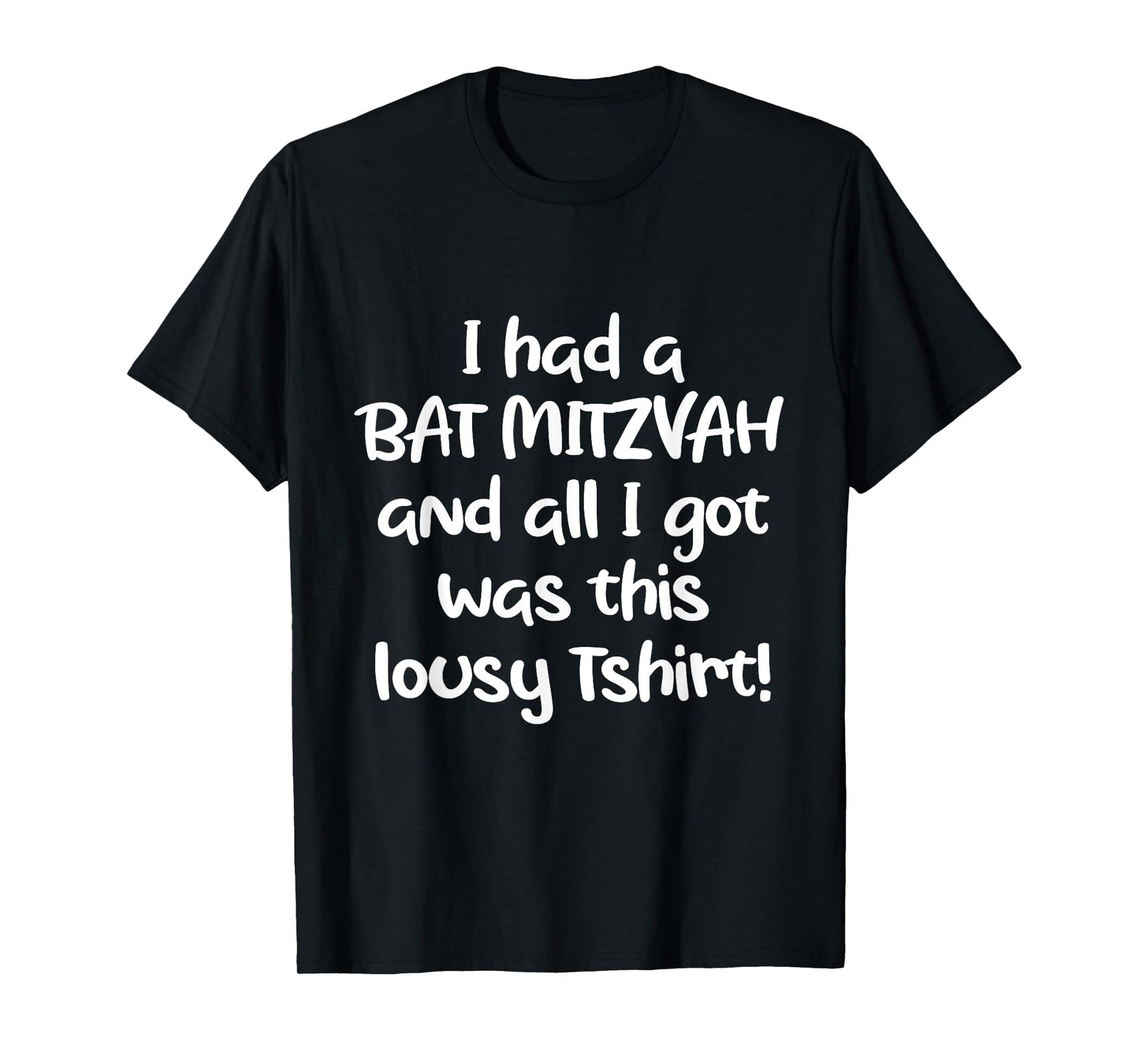 Funny Jewish Tshirt Bat Mitzvah Cute Meme Gag Gift T-Shirt