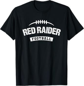 Red Raider Fulton Football Distressed HS T-Shirt