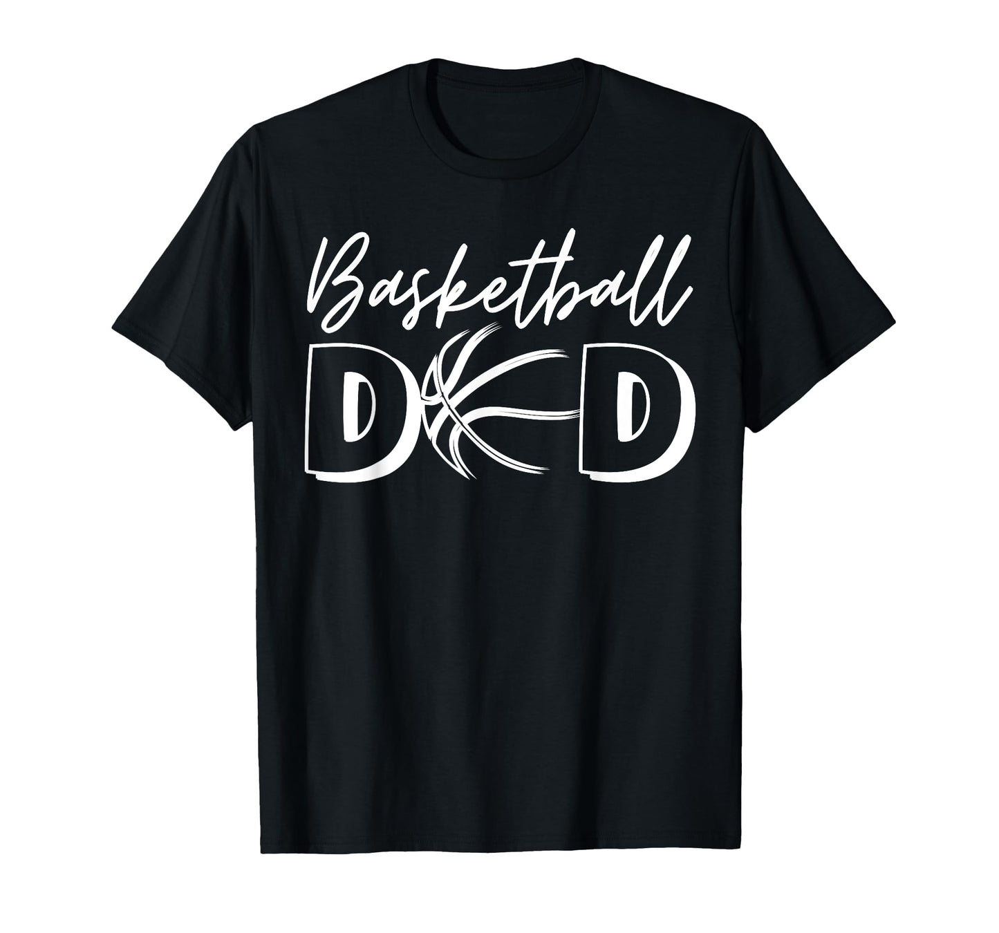 Basketball Dad For Men Family Matching Funny Basketball Dad T-Shirt