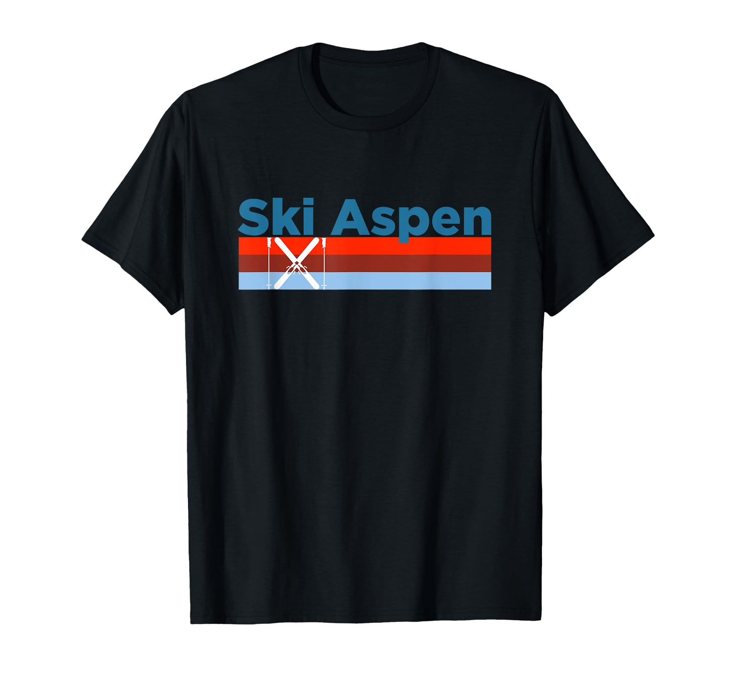 Retro Snow Ski - Ski Aspen T Shirt