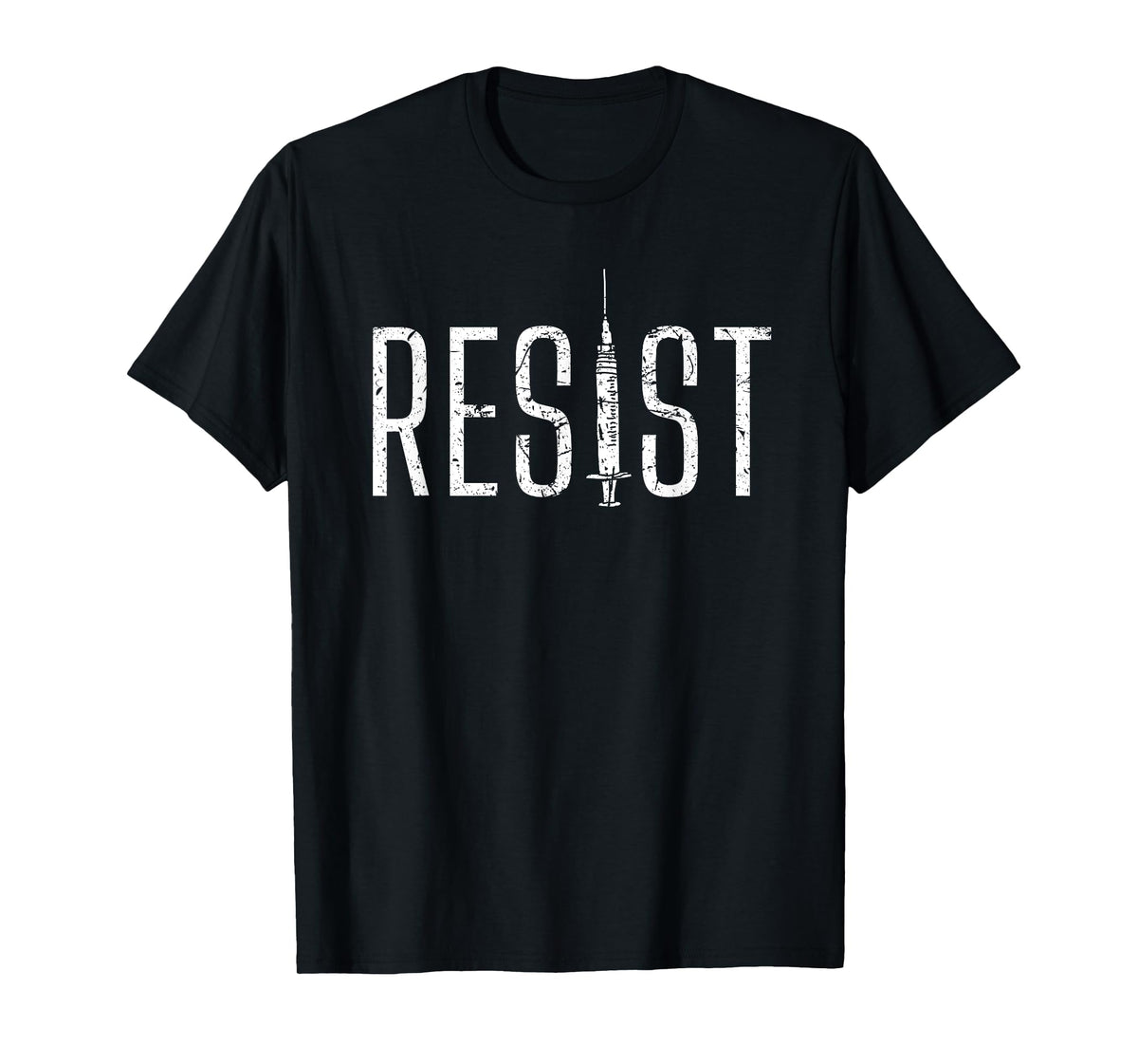Resist Anti-Vax No Forced Vaccination Mandate T-Shirt
