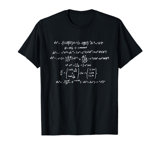Astrophysics wormhole formula astrophysics physics T-Shirt