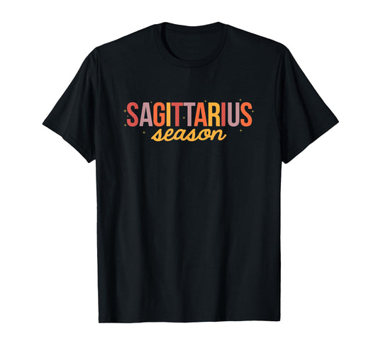 Sagittarius Season Zodiac Sign November December Birthday T-Shirt