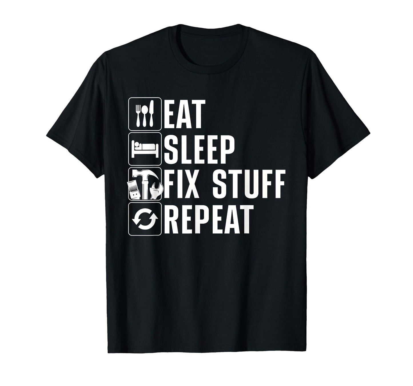 Cool Handyman For Men Women Maintenance Mechanic Electrician T-Shirt