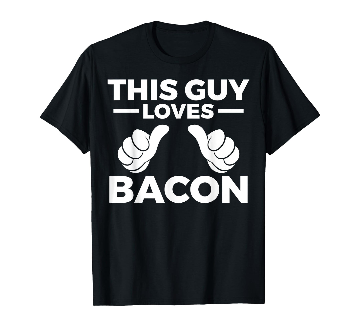 Cool Bacon Costume For Men Boys Kids Meat Food Bacon Lover T-Shirt
