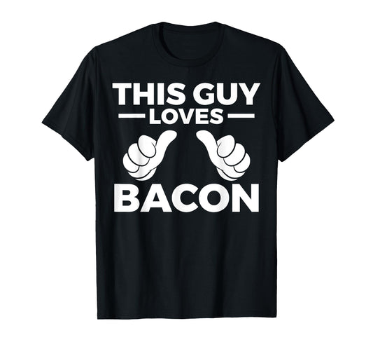 Cool Bacon Costume For Men Boys Kids Meat Food Bacon Lover T-Shirt