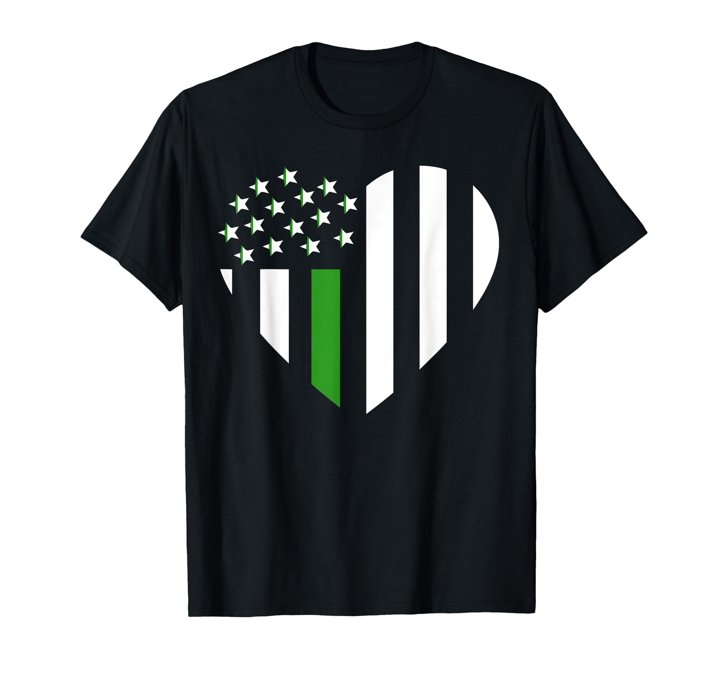 Love Border Patrol Agent Support Us Flag Patriotic T-Shirt for Women Kids Men