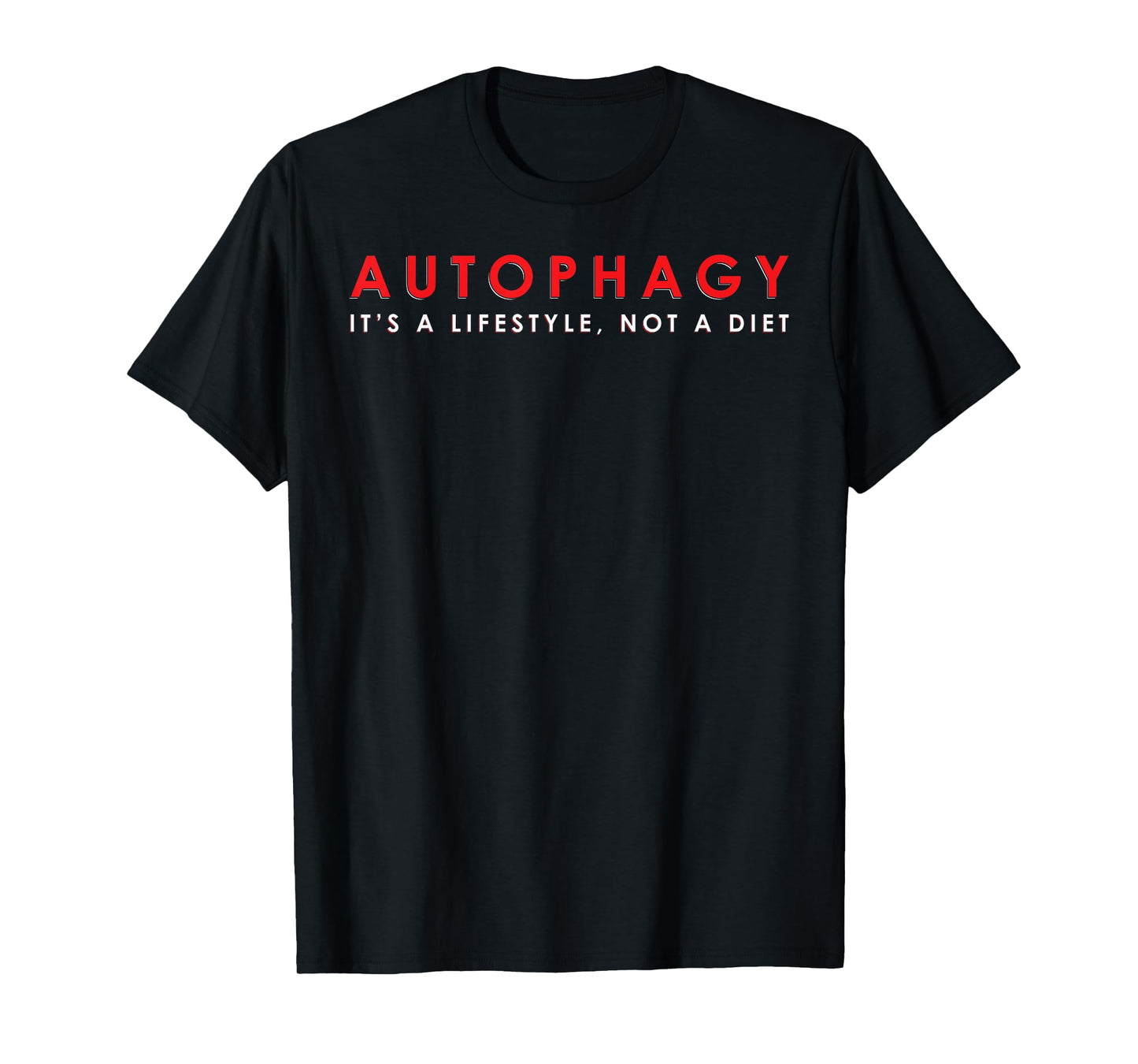 Autophagy Lifestyle OMAD Intermittent Fasting Gift T-Shirt
