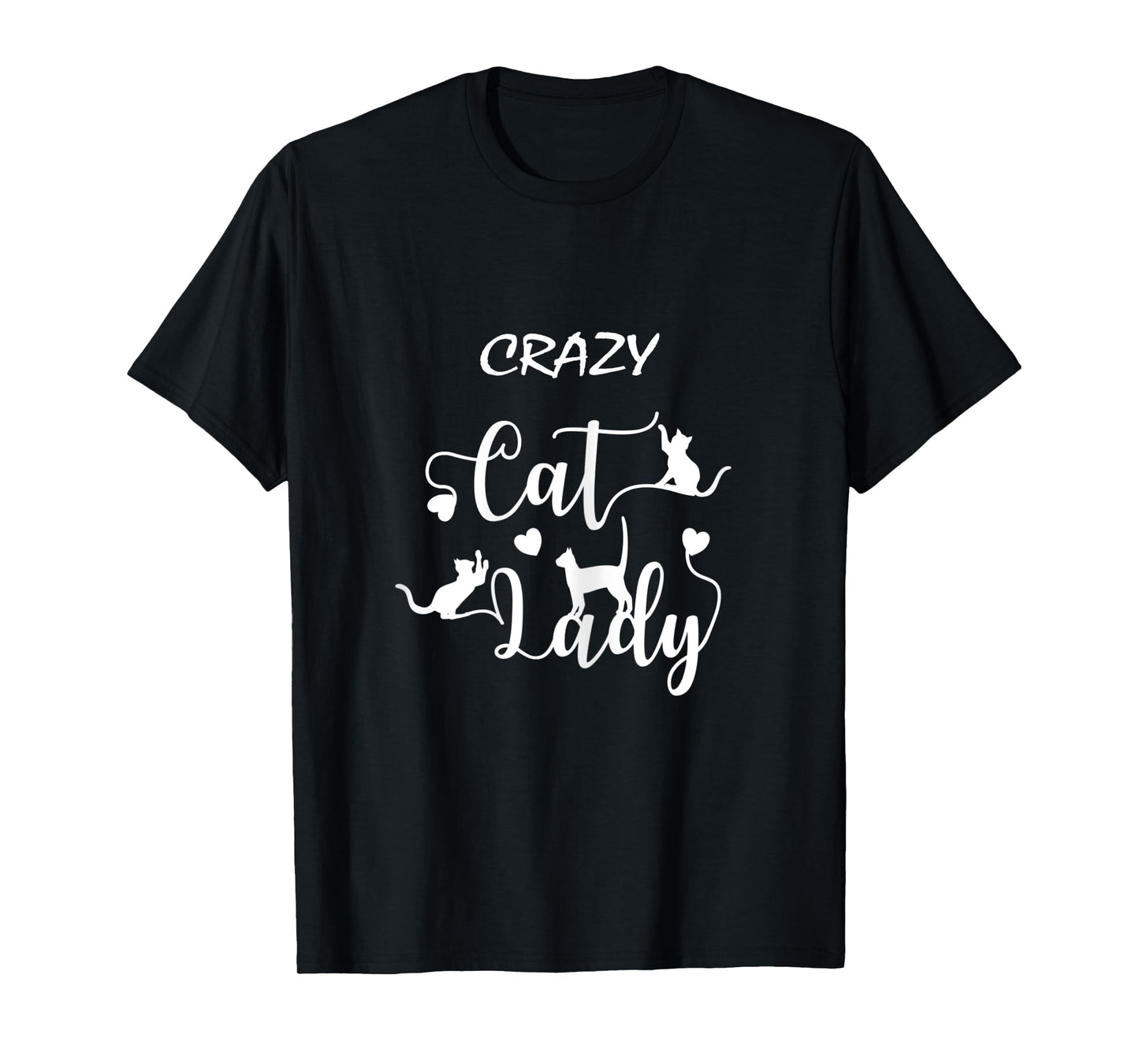 Womens Crazy Cat Lady Cats Women T-Shirt
