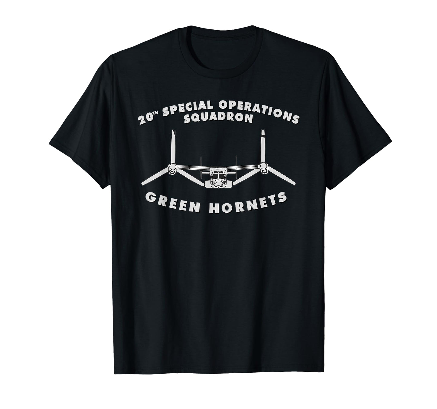 20th Special Operations Squadron Green Hornets CV-22 T-shirt T-Shirt