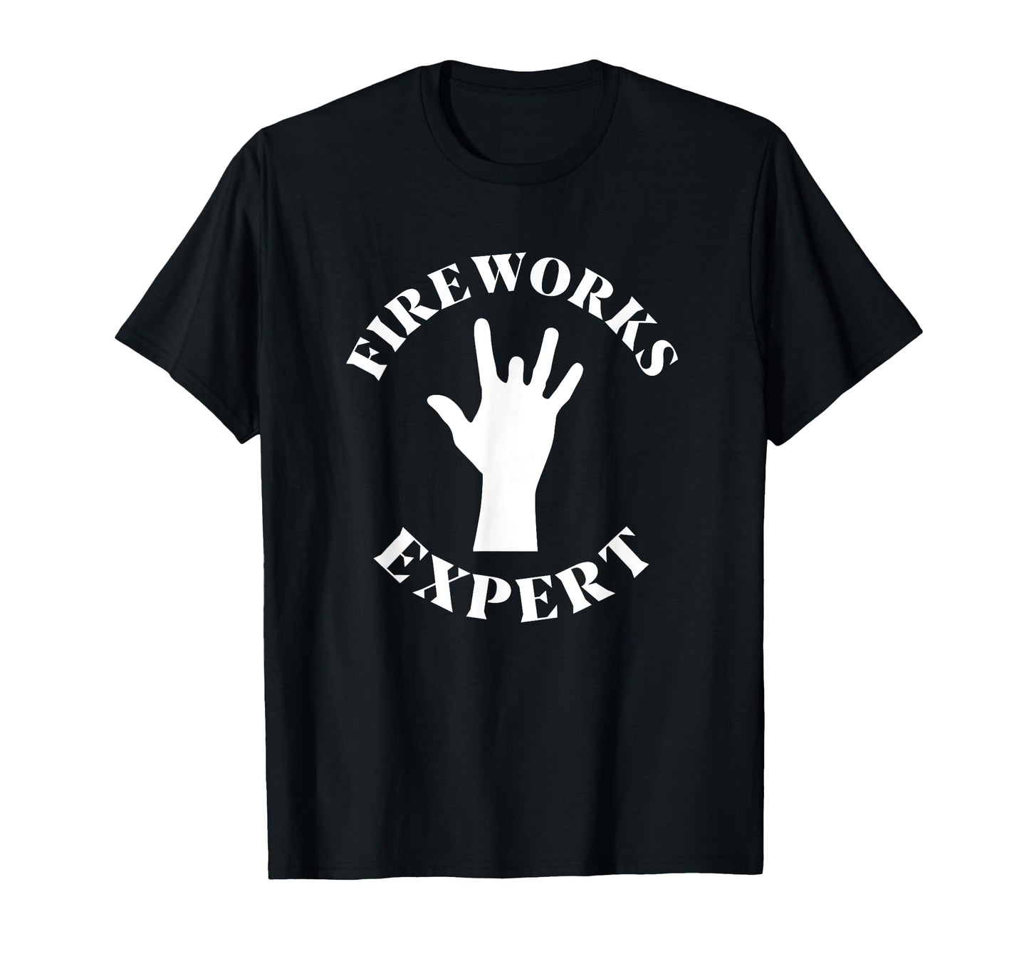 Missing Finger Fireworks Expert Funny 4th Of July T-Shirt Women Men T-Shirt