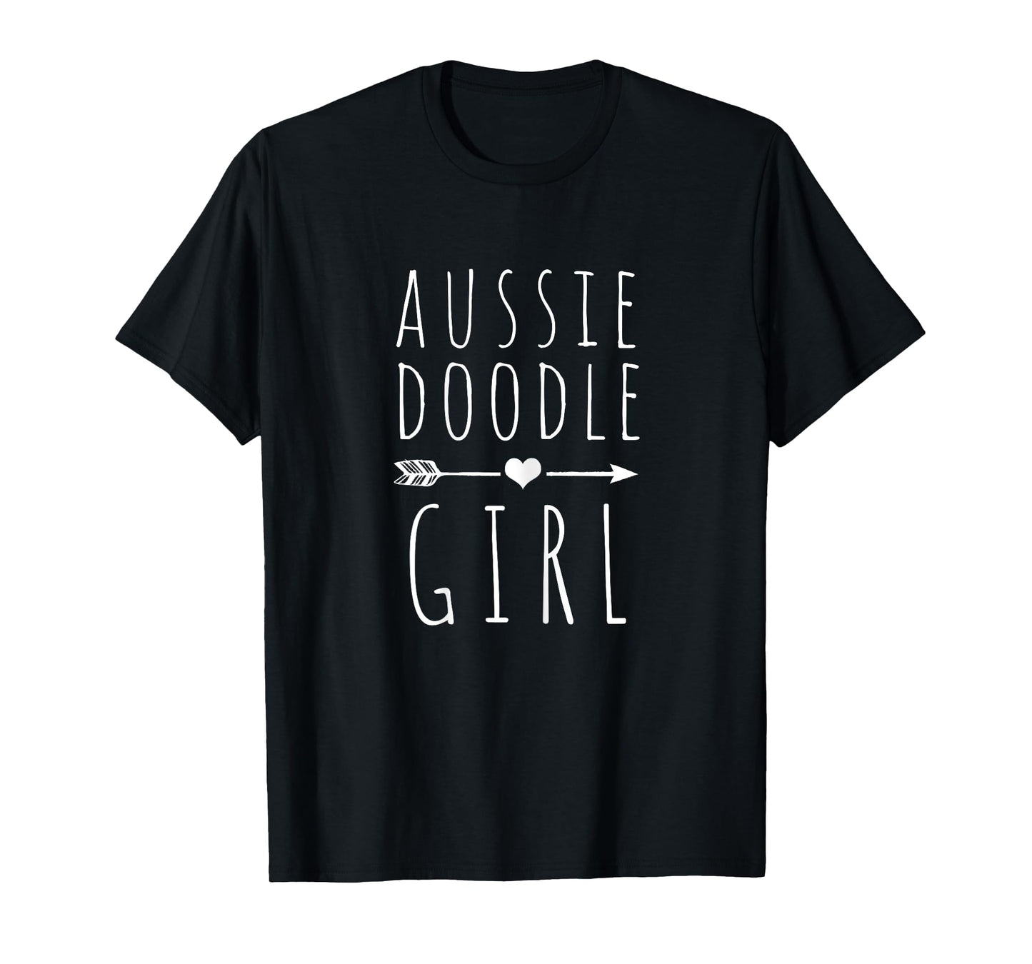 Aussie Doodle Girl T-Shirt I Love Aussie Doodles T-Shirt