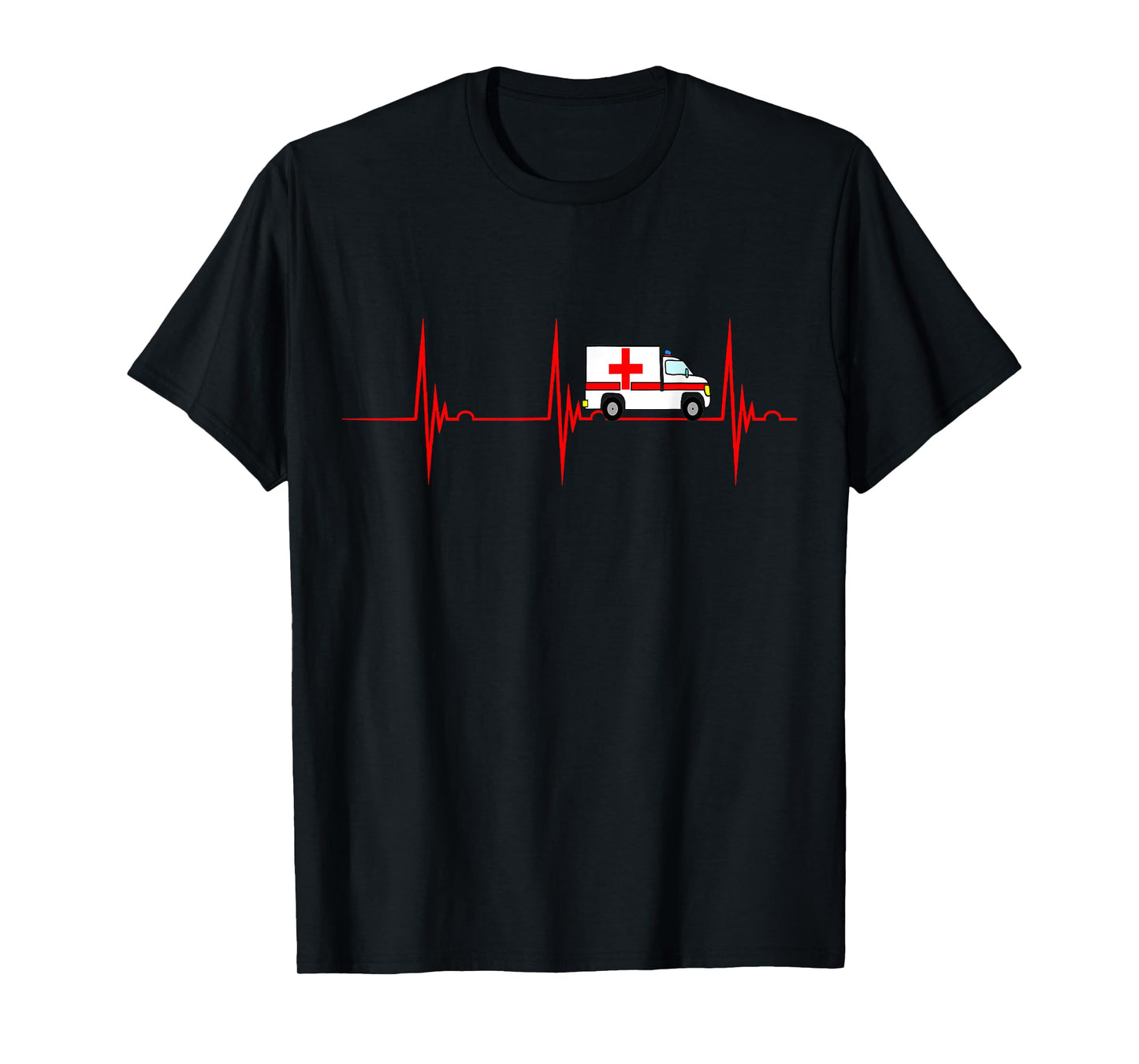 Ambulance ambulance heartbeat ECG pulse ambulance T-Shirt