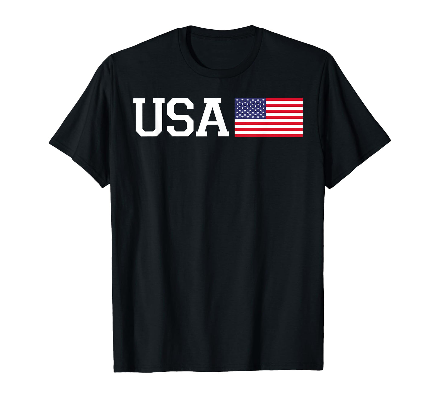 USA Patriotic American Flag Retro 4th Of July Men Women Kids T-Shirt