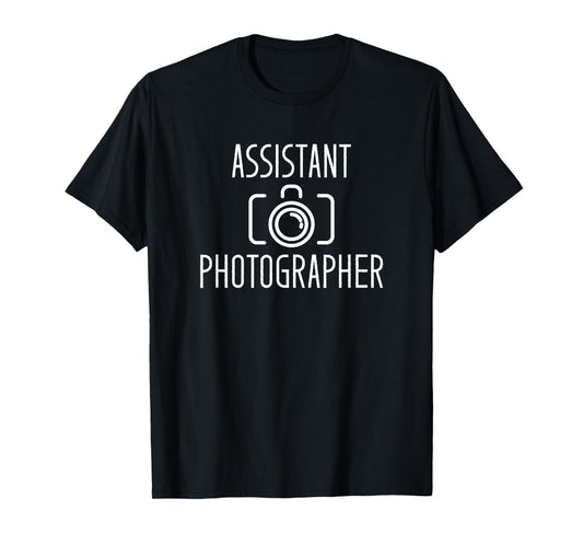 Assistant Photographer Photography Lovers Camera Gift T-Shirt