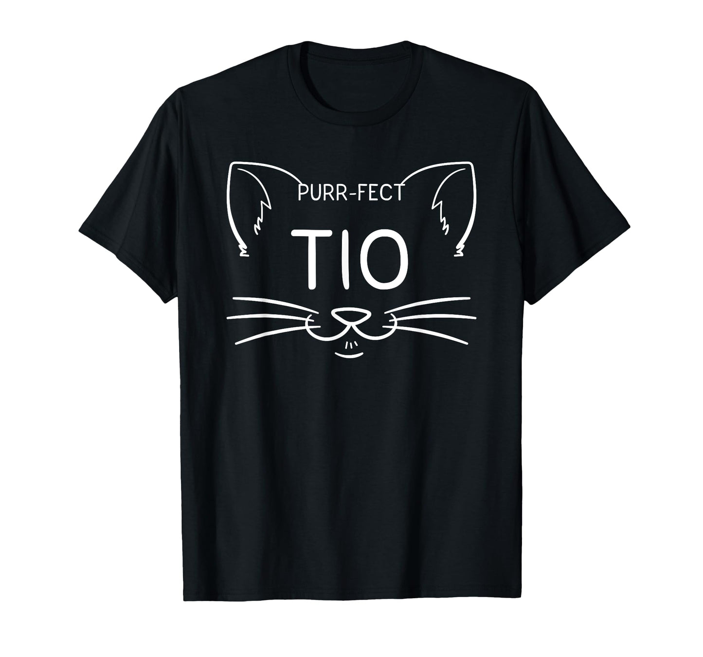 Purr-fect Tio Funny Cat Lover Hispanic Uncle Kittens Owner T-Shirt