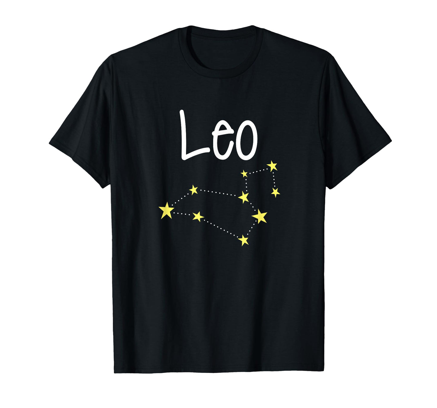Leo Zodiac Sign Constellation July August Birthday Women Men T-Shirt
