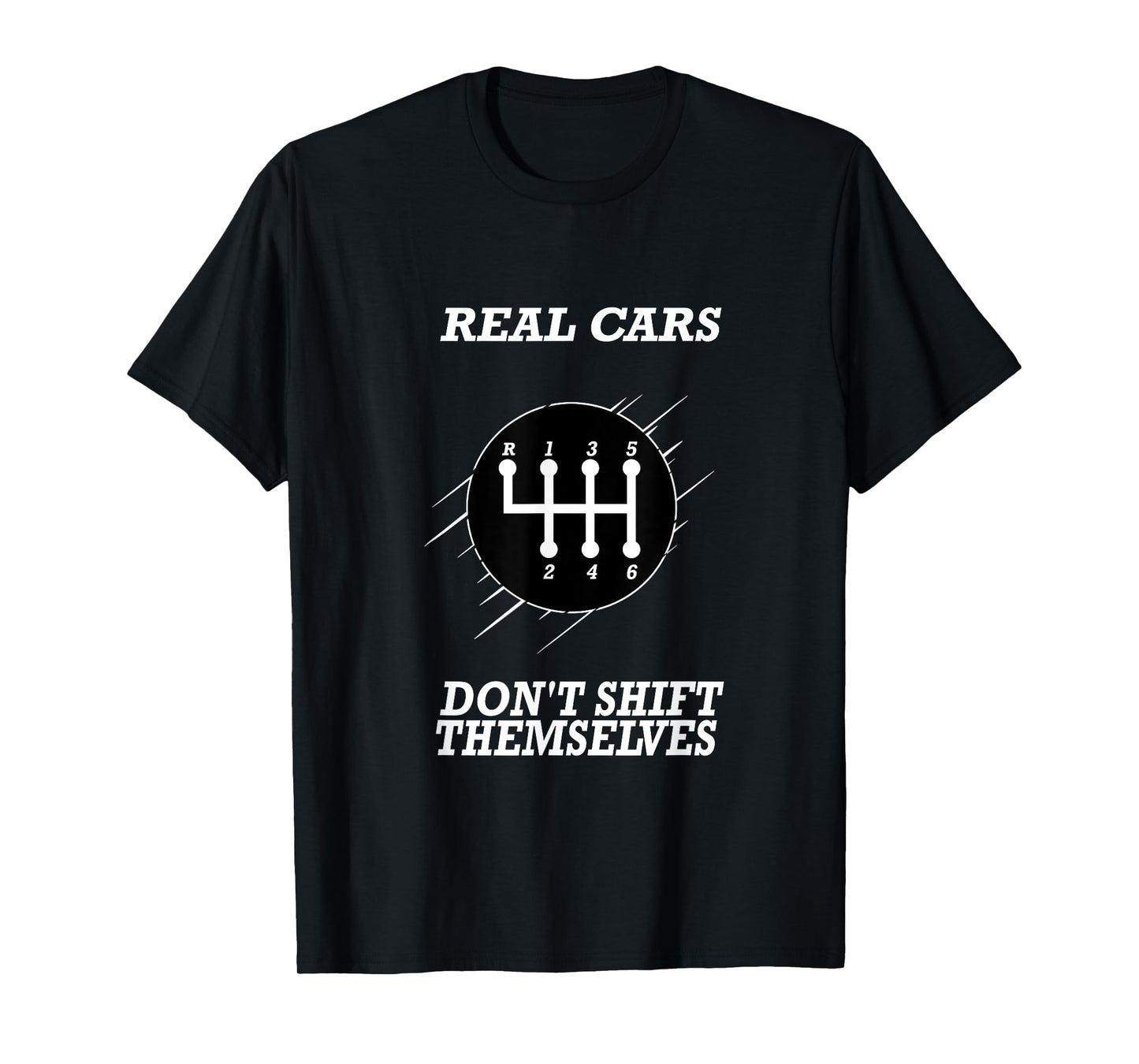 6 Speed Manual Transmission Shift Pattern T-Shirt
