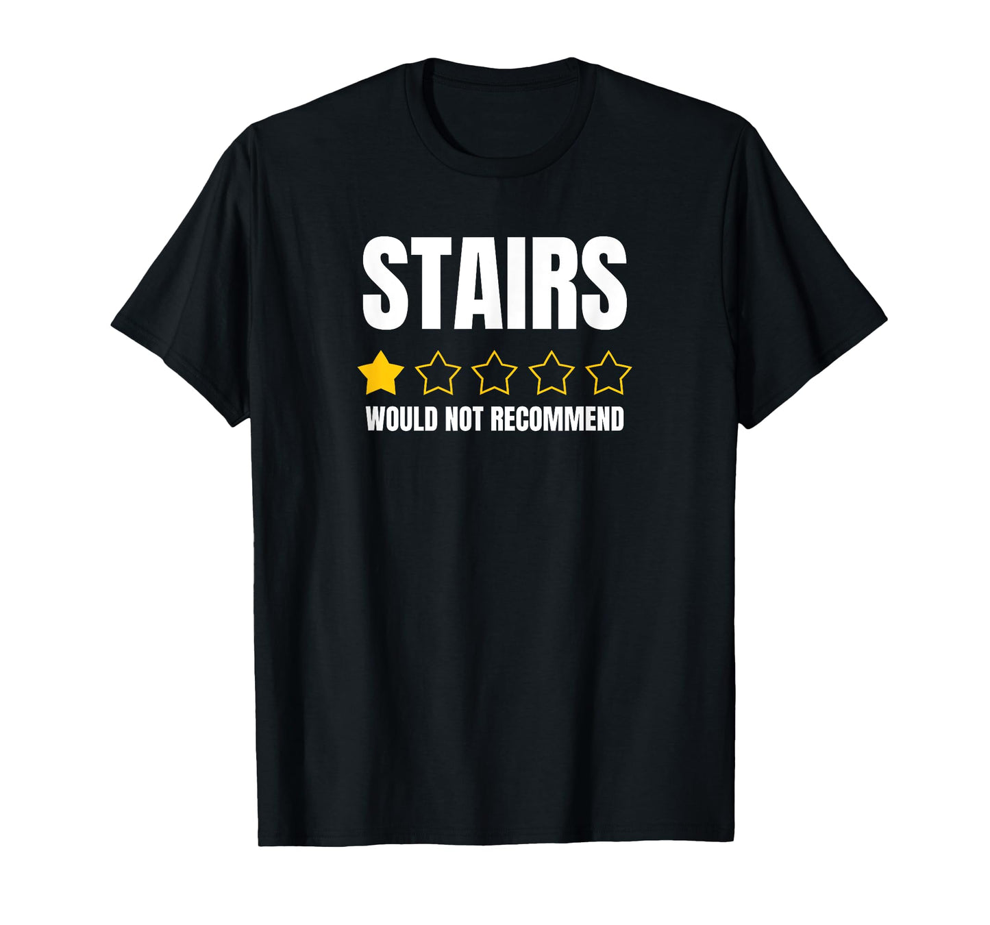 Funny Stairs Review Funny Injured Falling Down Stairs T-Shirt
