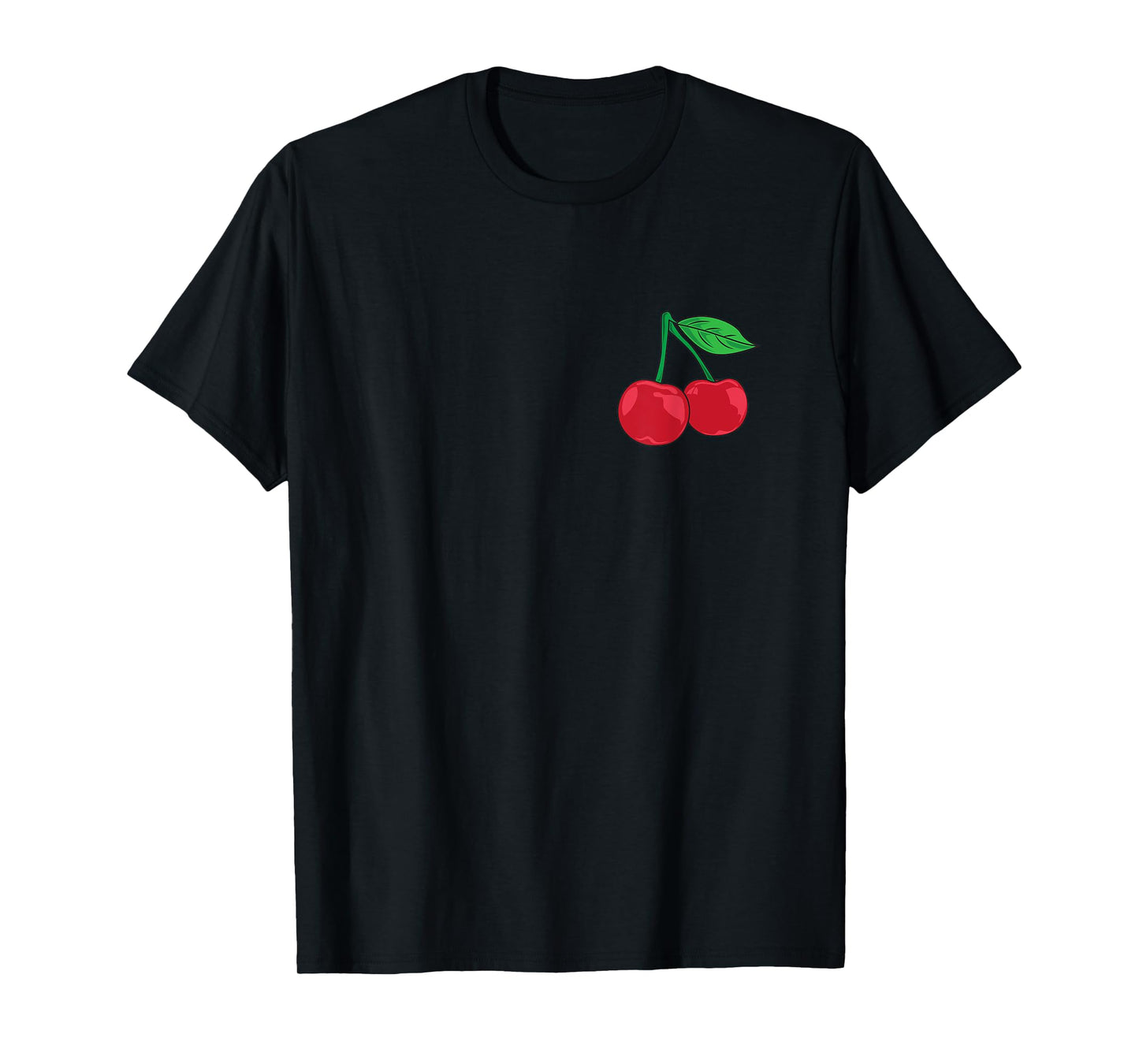 Cherry Pocket | Fruit Lover Sweet Bomb Farmer Red Cherries T-Shirt