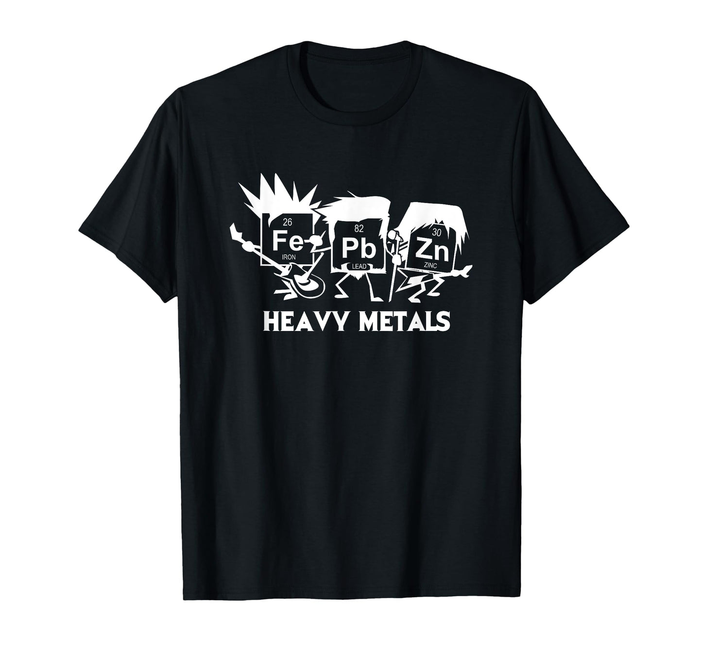 Funny Chemistry Heavy Metals T-Shirt