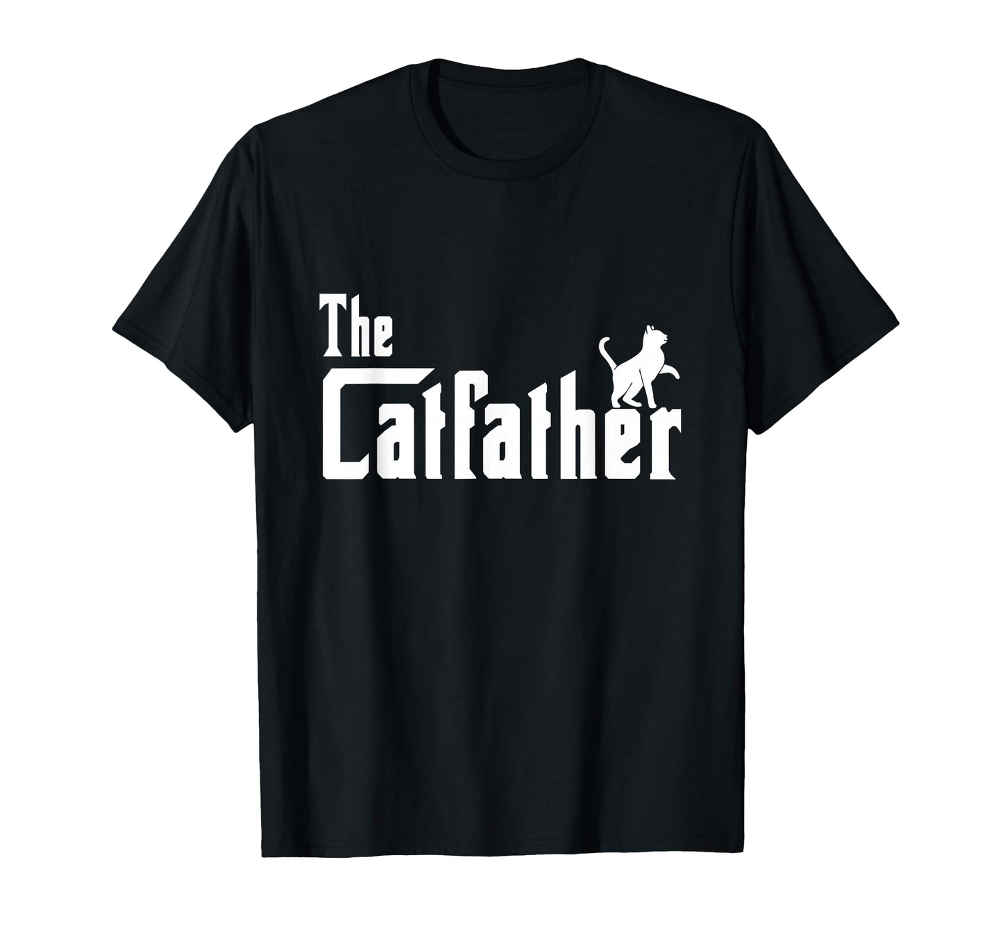 The Catfather Cat Owner Cat Lover Cat Dad T-Shirt