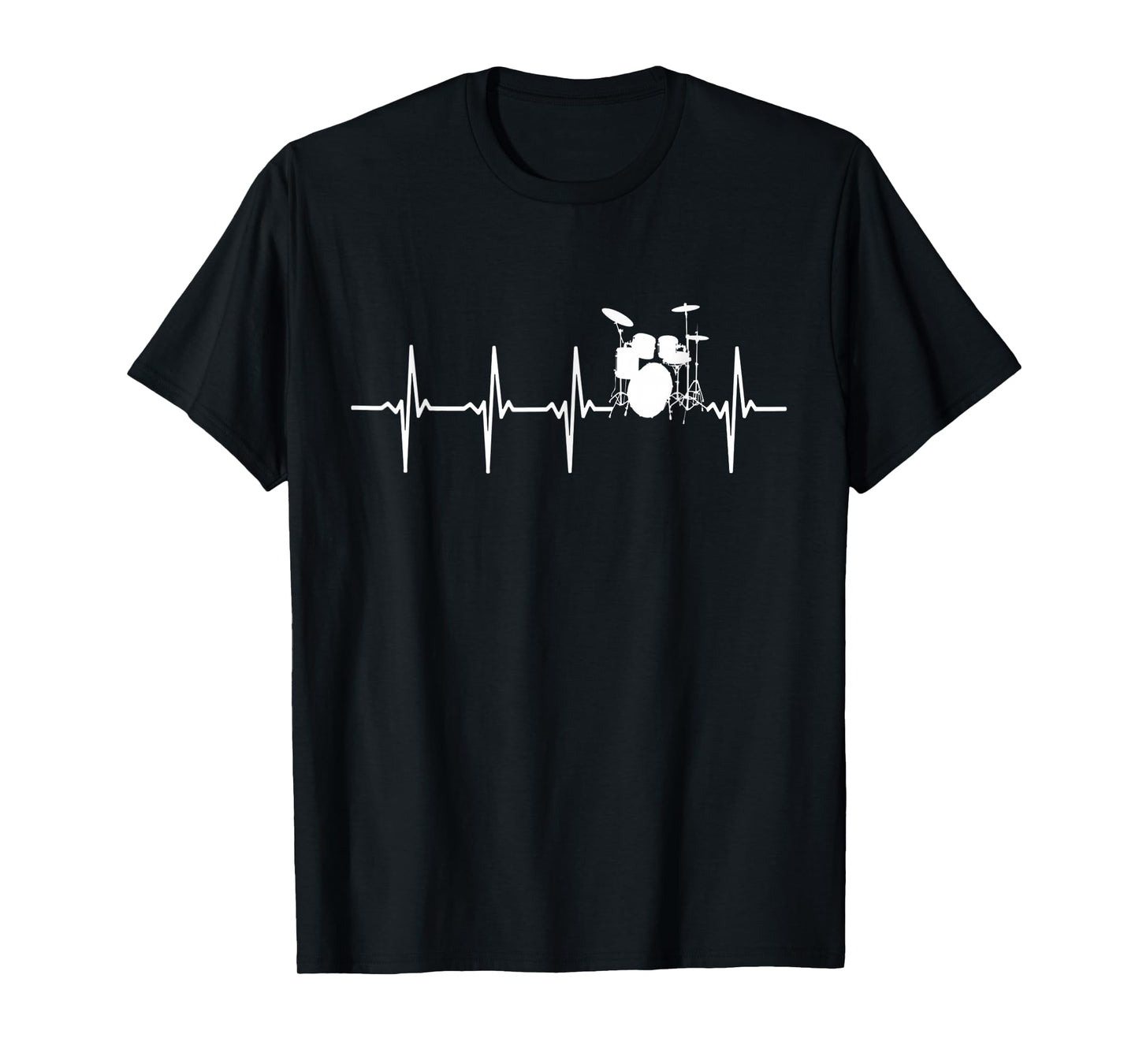 Drums Heartbeat T-Shirt for Drummers & percussionists T-Shirt