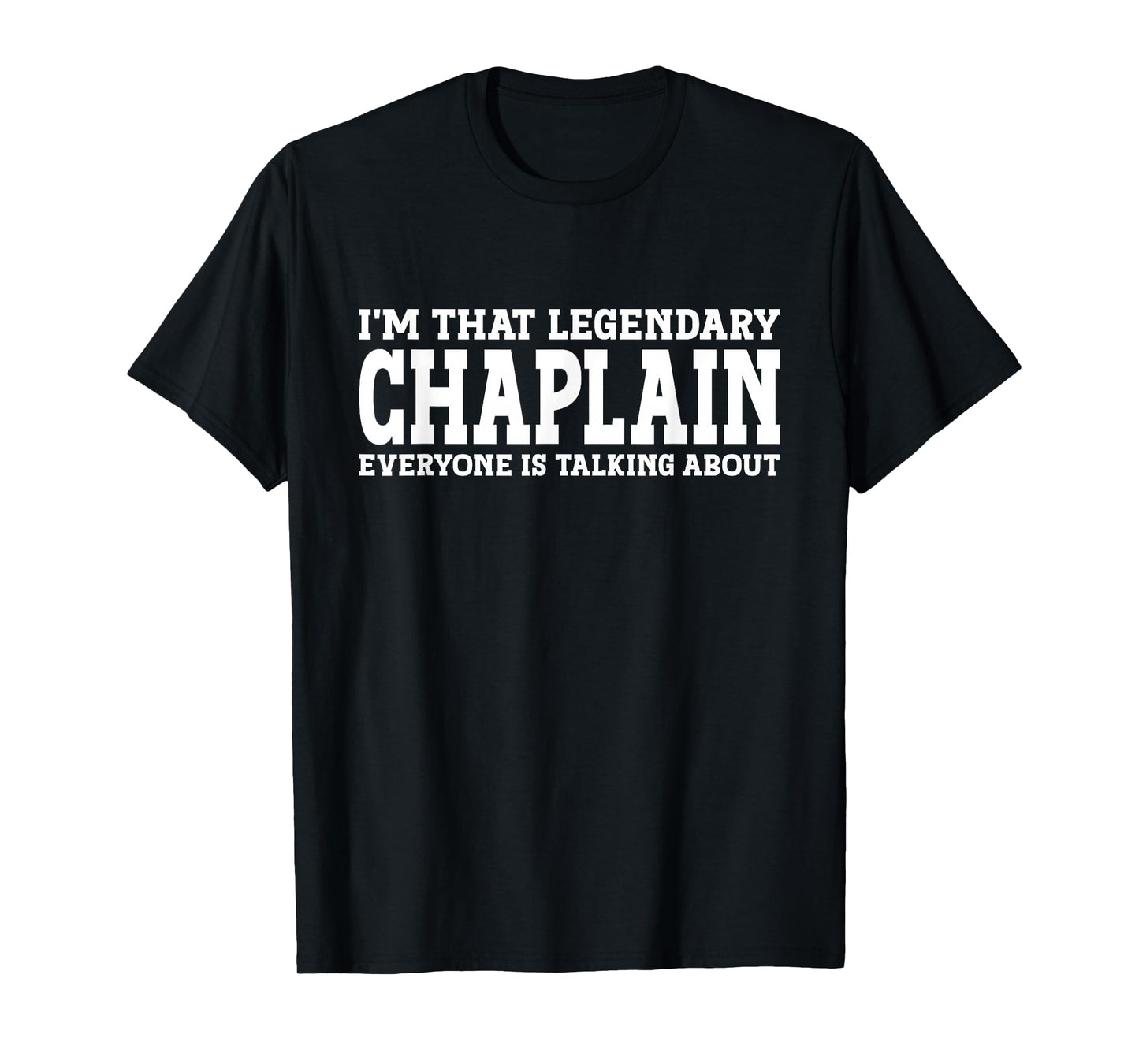 Chaplain Job Title Employee Funny Worker Profession Chaplain T-Shirt