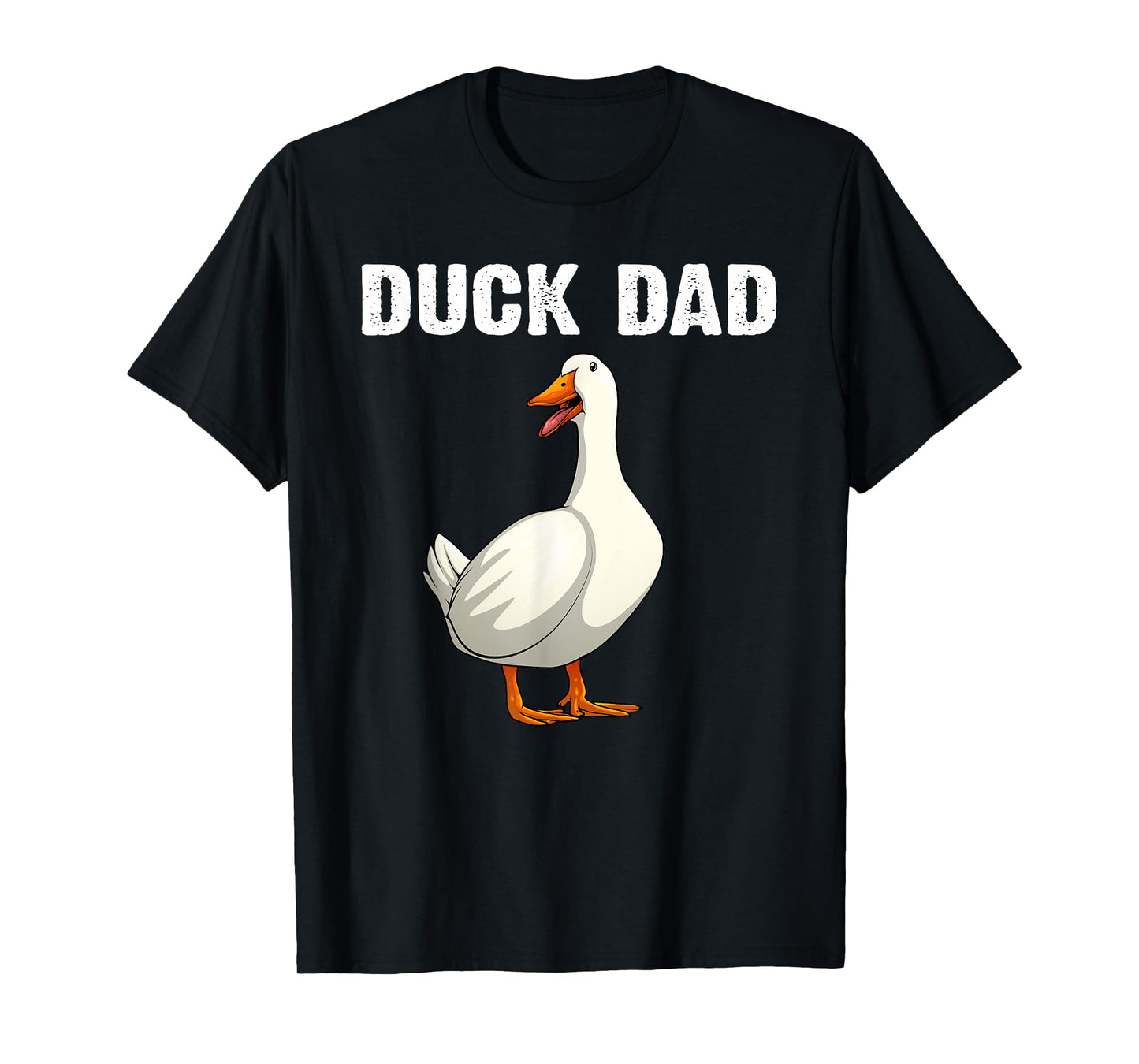 Cute Duck Design For Dad Men Waterfowl Bird Pet Duck Lovers T-Shirt