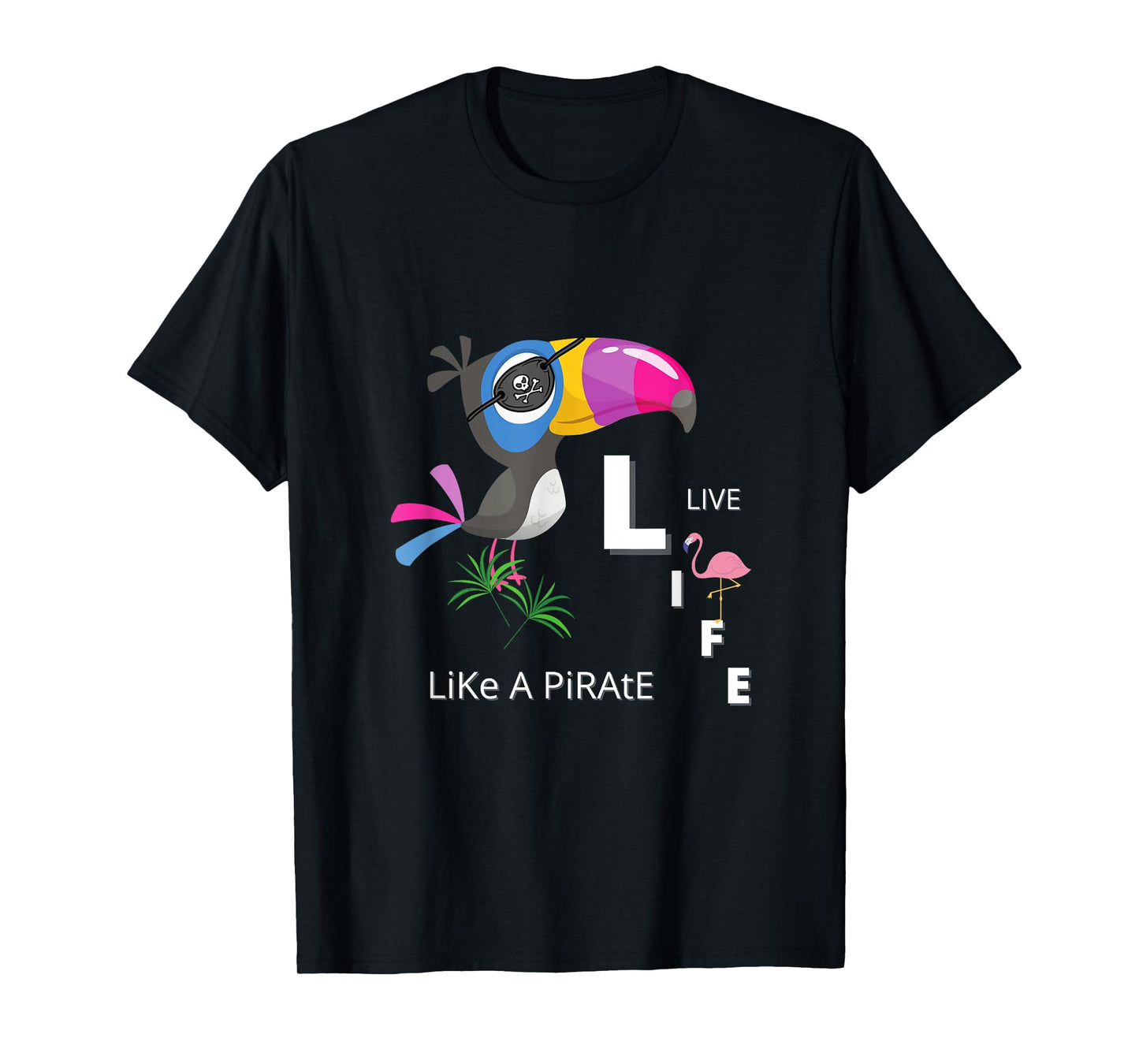 Tropical Bird | Pirate Tee For Women T-Shirt