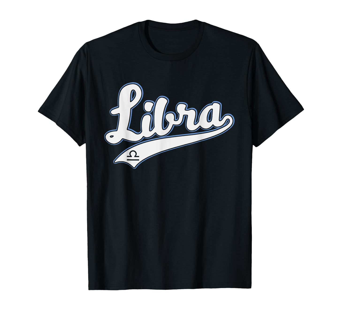 Libra Zodiac Sign Astrology September October Birthday Retro T-Shirt