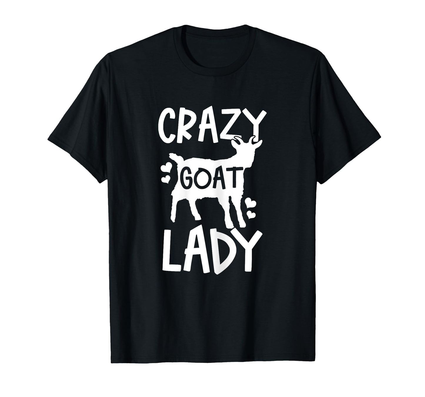 Crazy Goat Lady Funny Farmer Farm Animal Gift T-Shirt