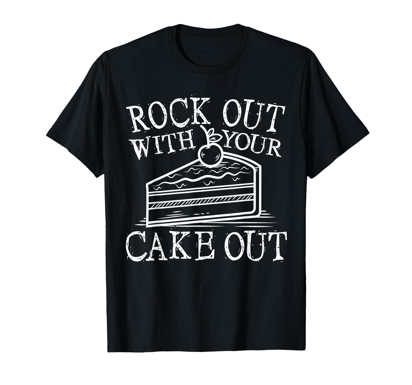 Baking Rock Out Cake Bakery Baker Gifts T-Shirt