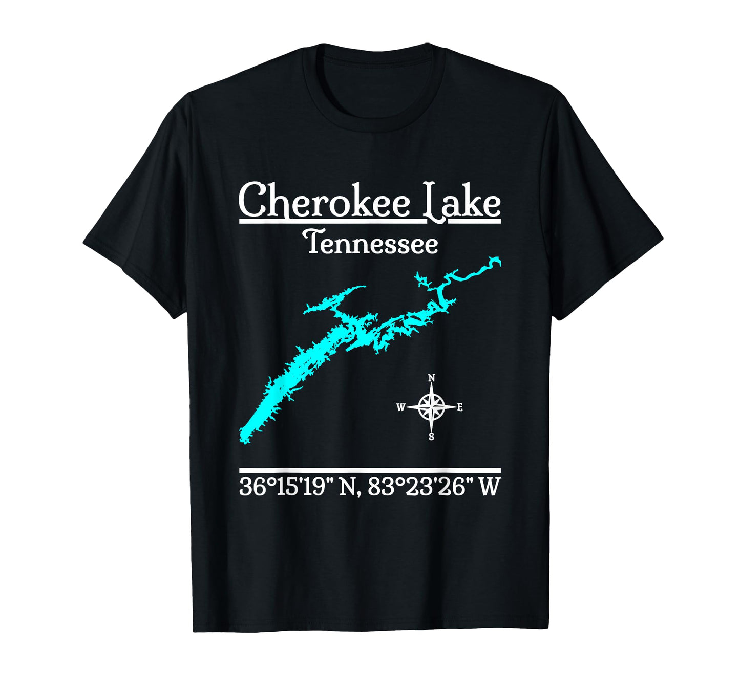Cherokee Lake - Tennessee T-Shirt