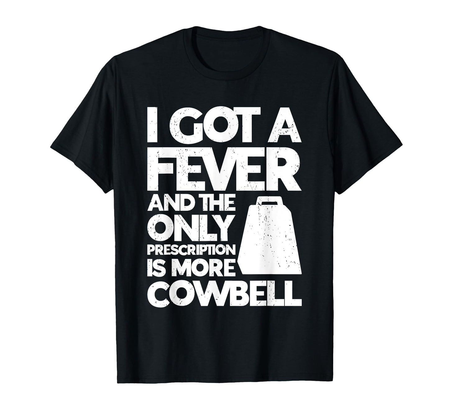 Cow Bell More Cowbell Vintage Funny Drummer Cowbell Funny T-Shirt