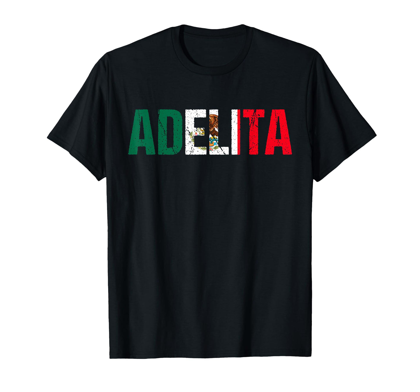 La Adelita Mexican Soldier Mexico Flag Adelita T-Shirt