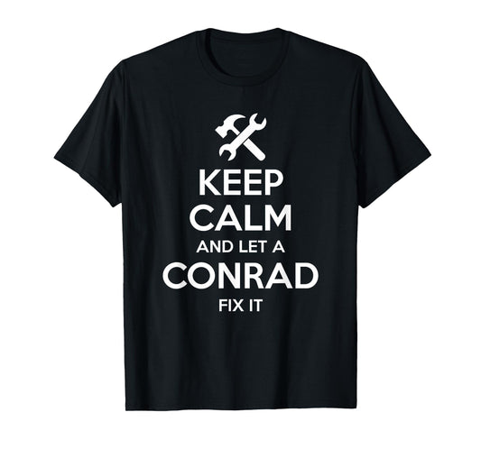CONRAD Funny Surname Birthday Family Tree Reunion Gift Idea T-Shirt