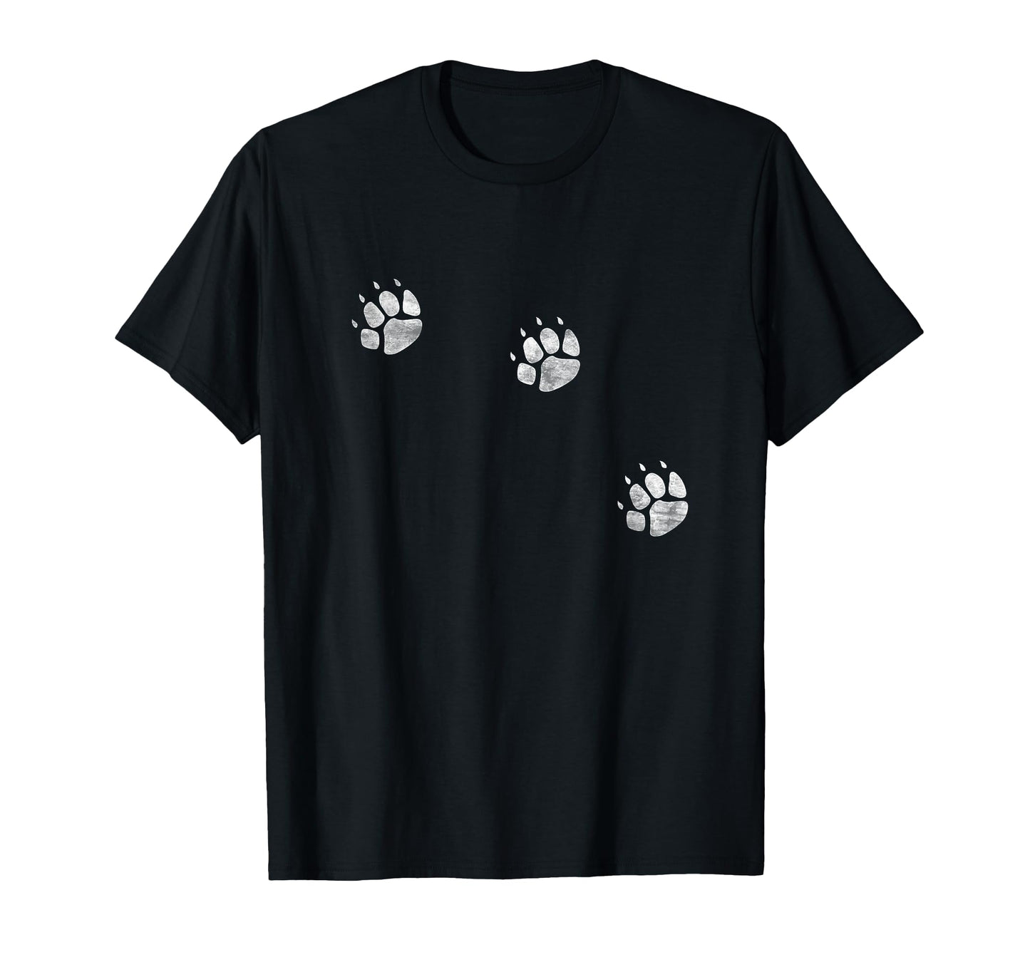 3 Legs Dog Cat Paw Prints Three Legged Tripod Special Dogs Men Women Girls Kids T-Shirt
