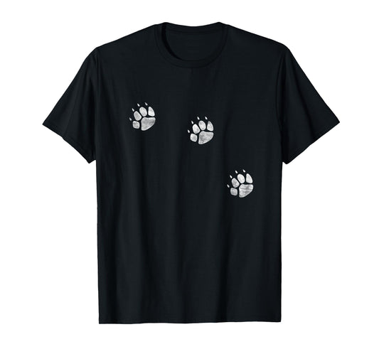 3 Legs Dog Cat Paw Prints Three Legged Tripod Special Dogs Men Women Girls Kids T-Shirt