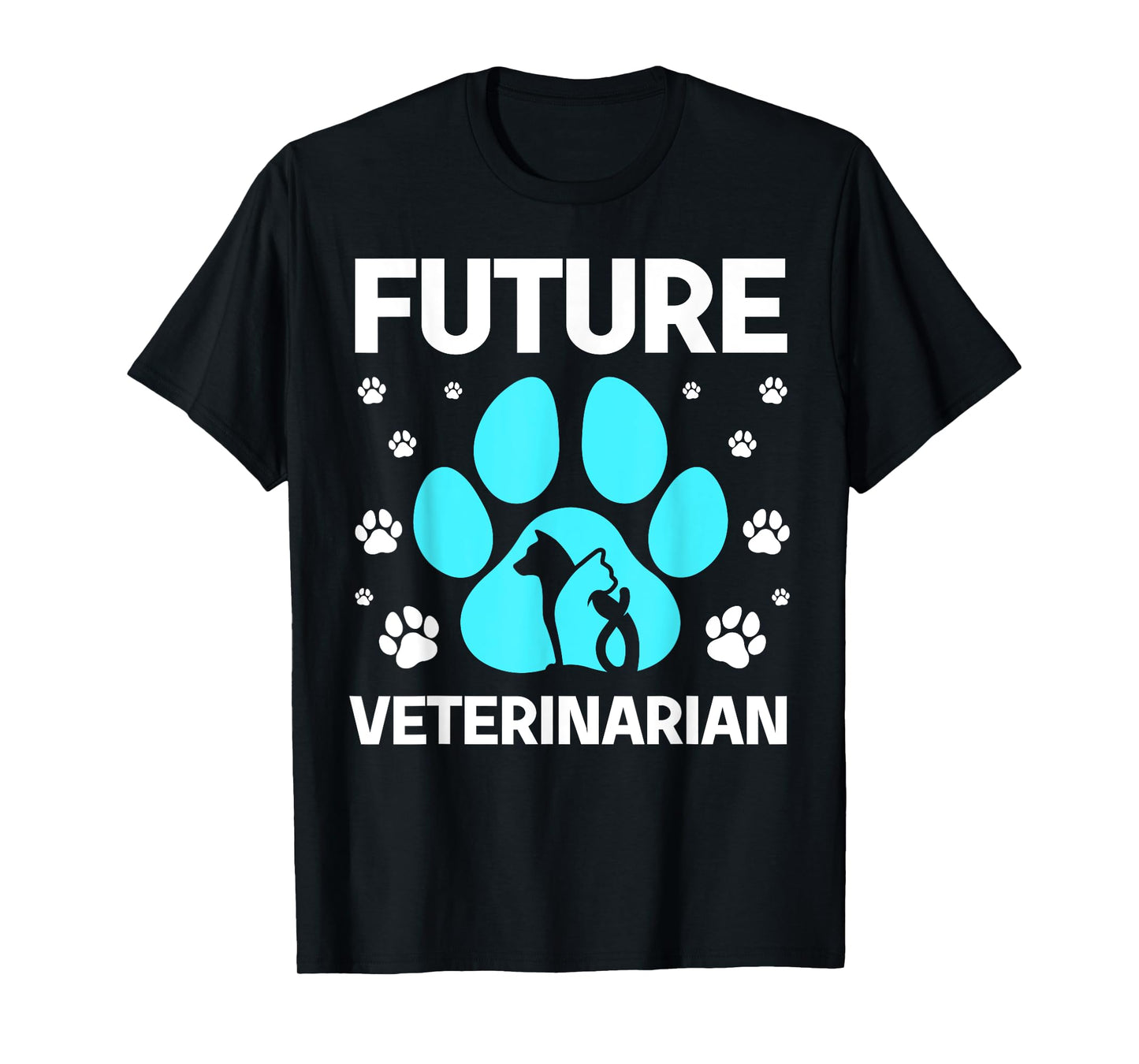 Cool Future Veterinarian Art For Men Women Kids Veterinary T-Shirt