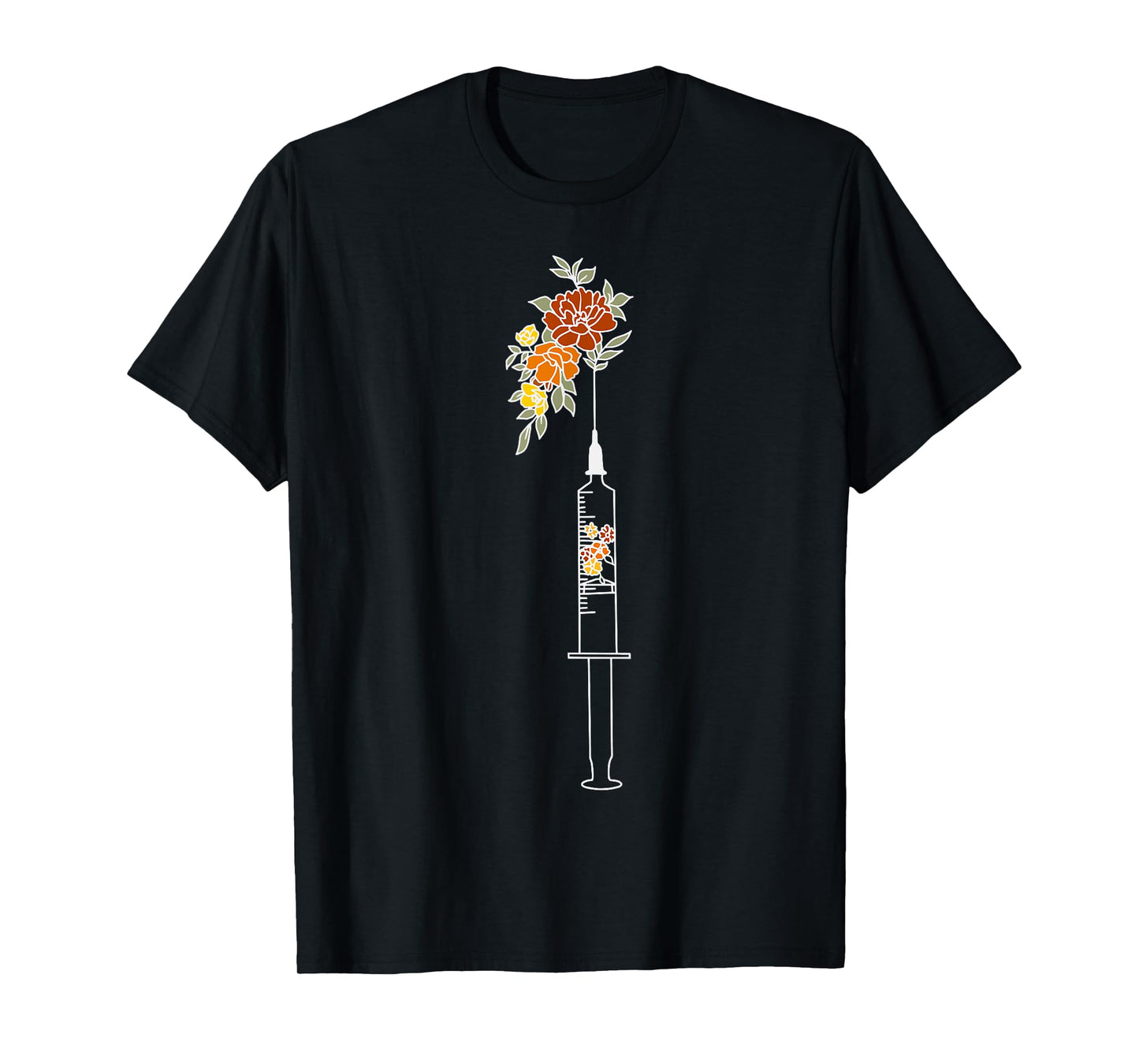 Aesthetic Nurse Injector Floral Medspa Botox Dealer Cosmetic T-Shirt