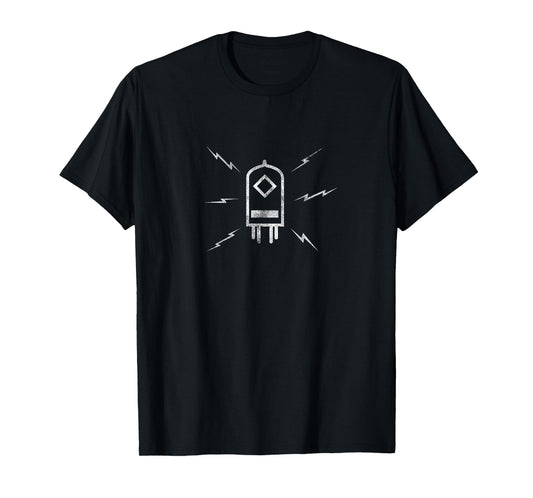 Analog Electronics Vacuum Tube Shirt Guitar Amp T-Shirt