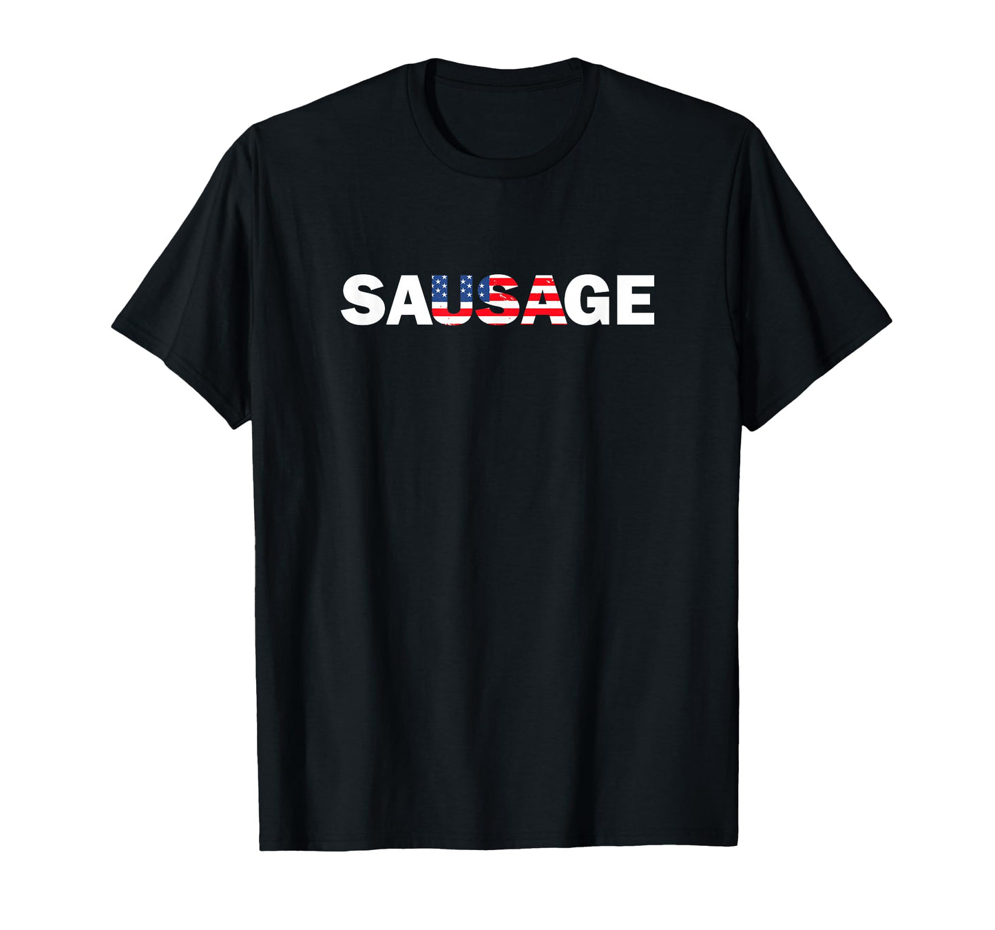 USA American Sausage Funny T-Shirt