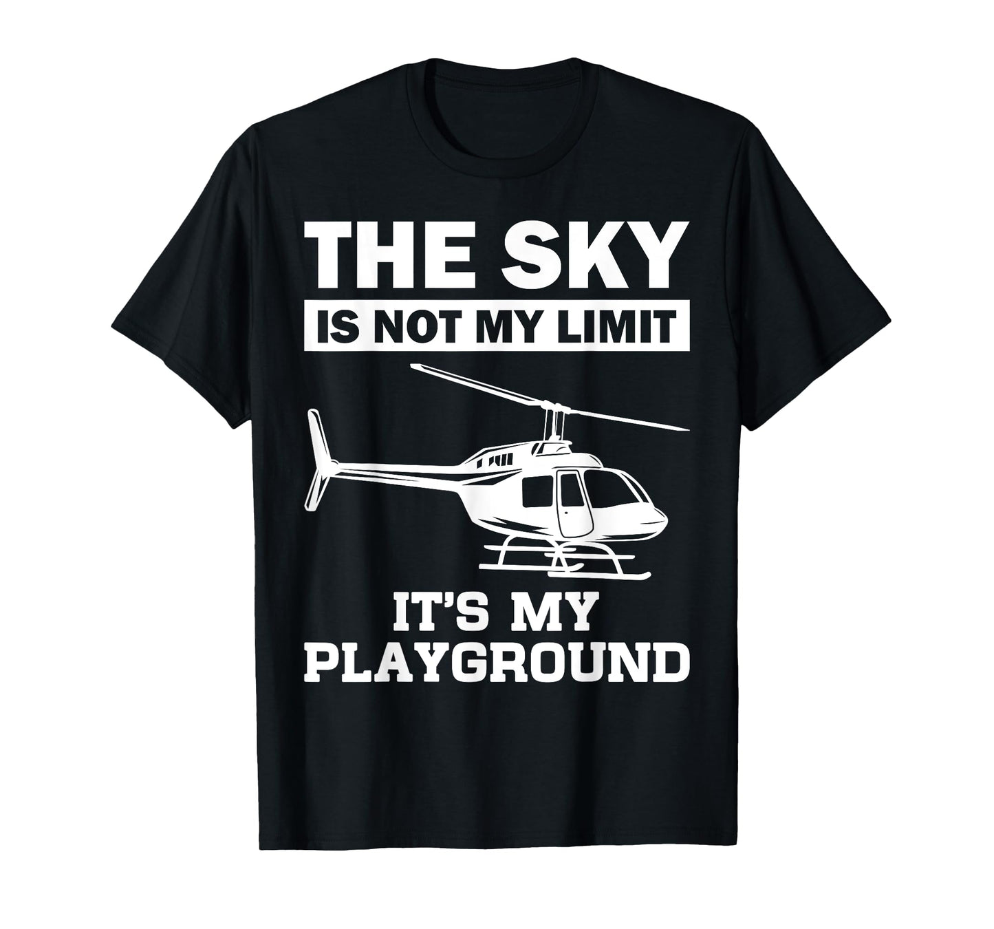 Cool Love Airplane Hanger Adventure Themed Designs Funny Helicopter Pilot Gift For Men Women Chopper Lovers T-Shirt Black Small