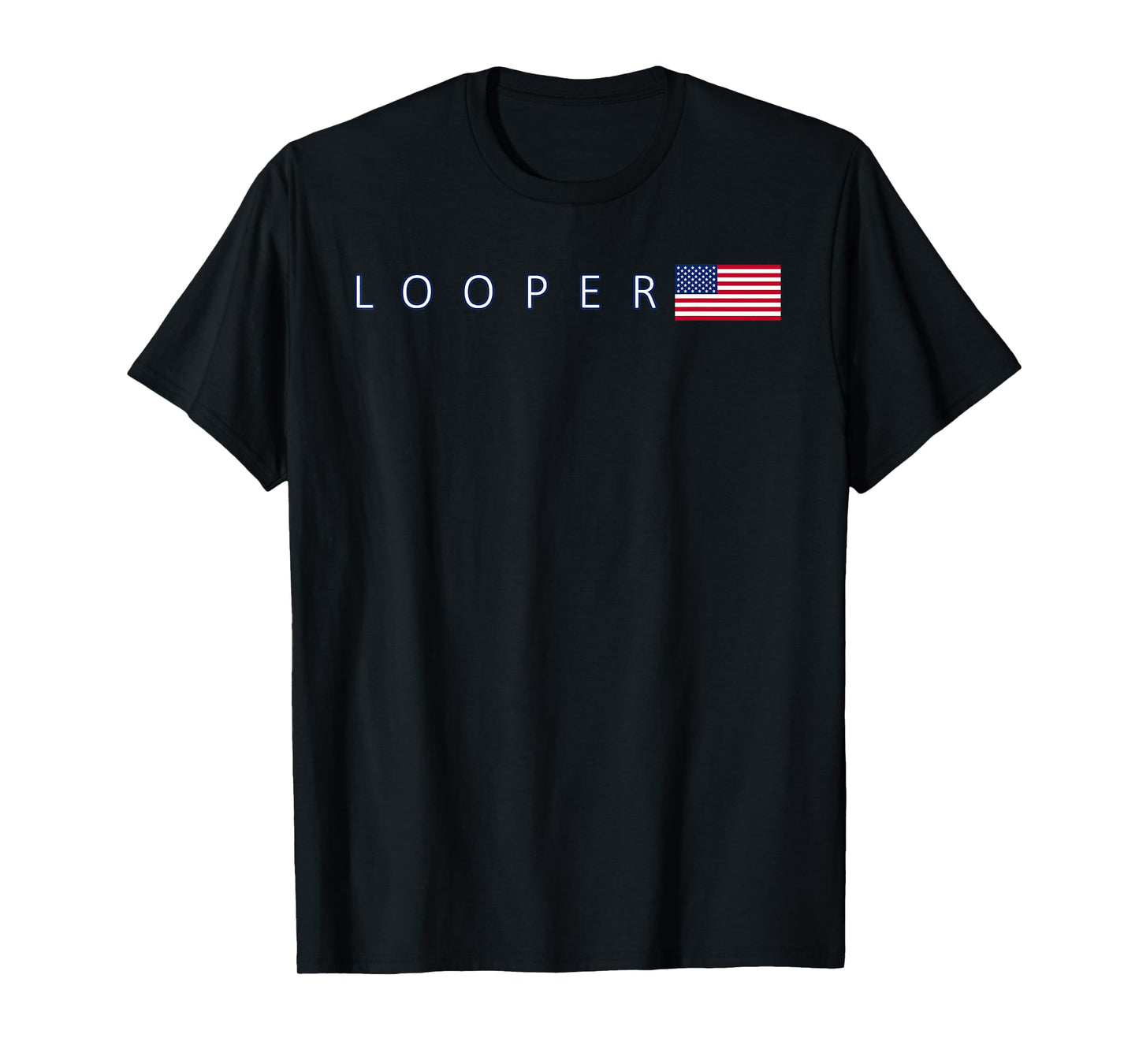 The Great Loop Looper Boating US American Flag T-Shirt
