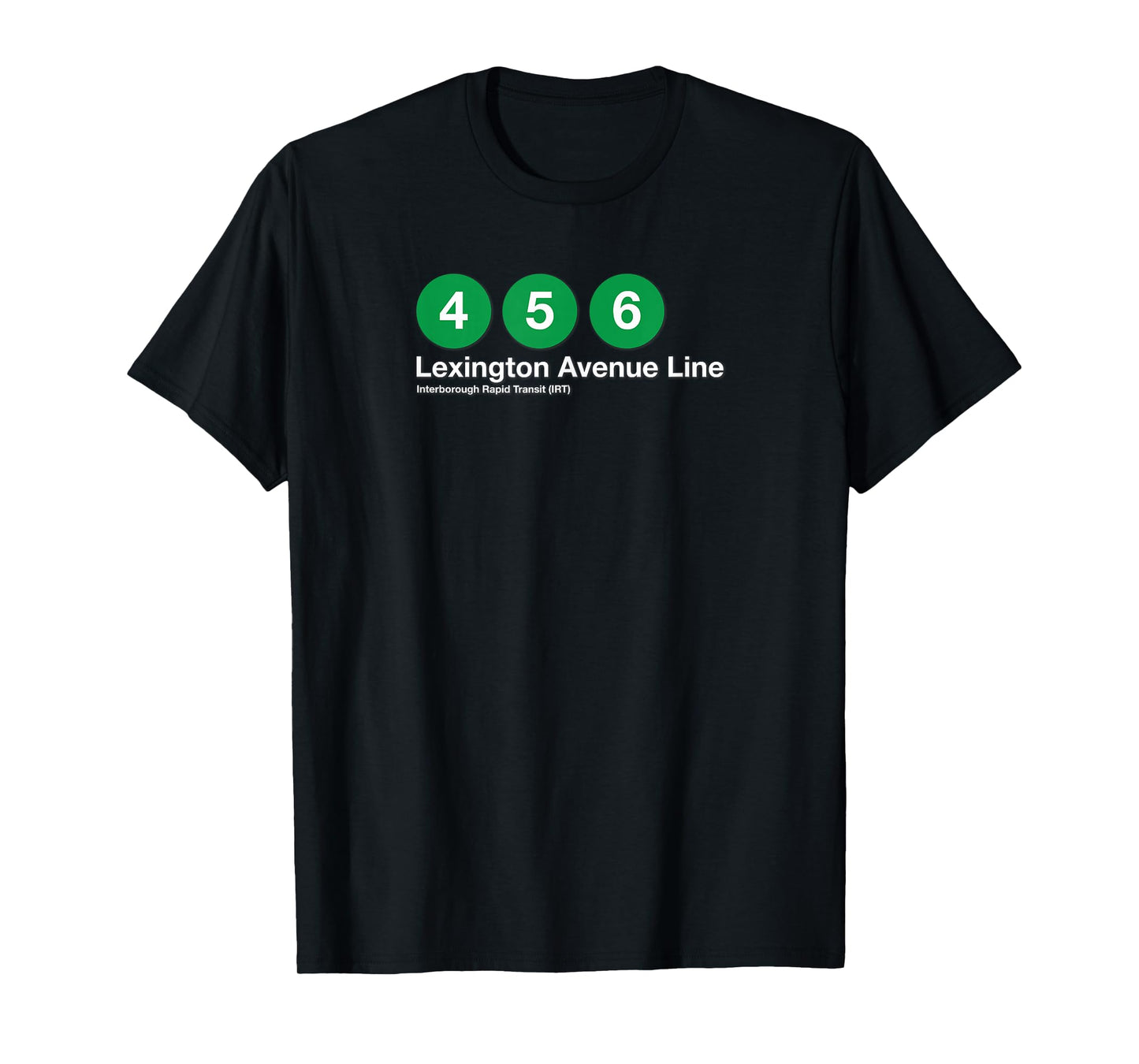 4 5 6 (IRT) Lexington Avenue Line NYC Subway Train Tribute T-Shirt